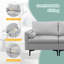 Brelin 3 Seater Cotton Sofa