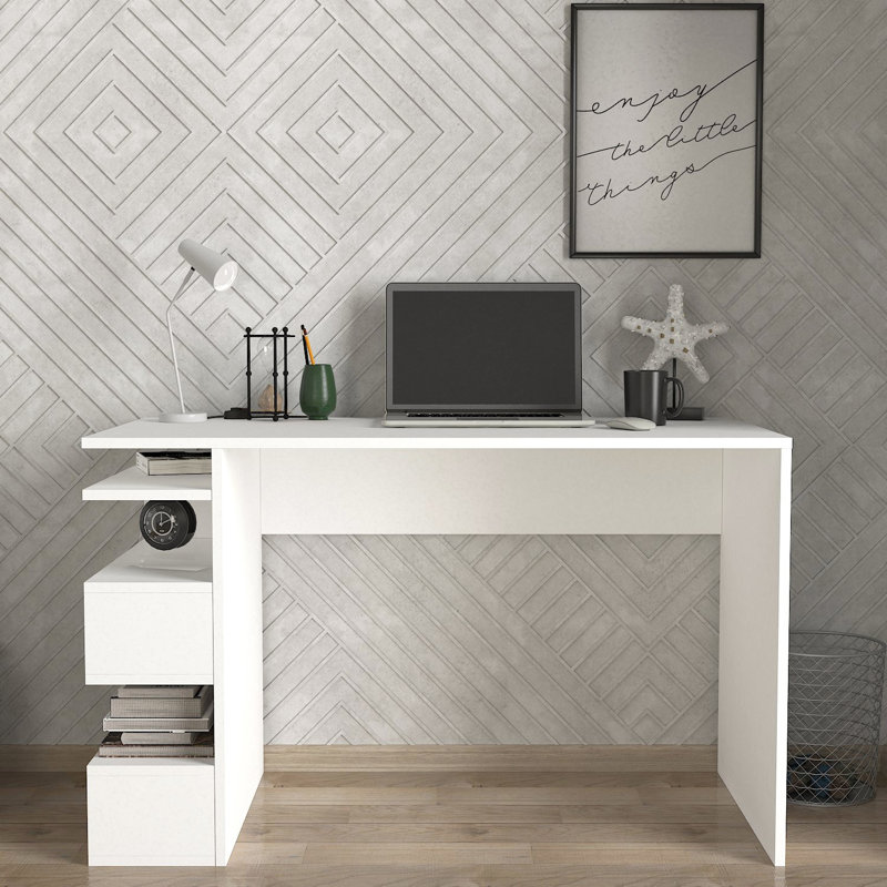 Assael Writing Desk, White