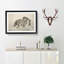 Two Monkeys by Kansetsu Hashimoto - Picture Frame Painting Print-55605922-55605923