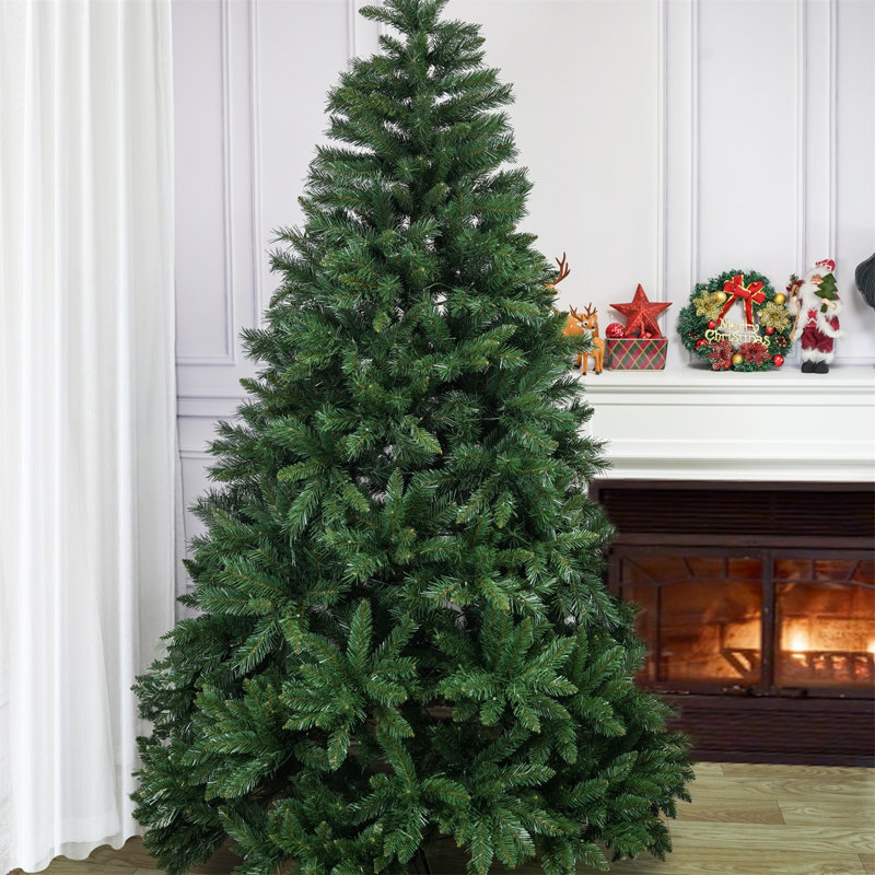 Stylish Green Christmas Tree, 6 FT, Not Pre-Lit