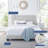 Celine Channel Tufted Performance Velvet Platform Bed-1029404563-1029404585
