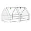 Mini jardin extérieur de serre portative 6 pi x 3 pi x 3 pi Outsunny-115680571