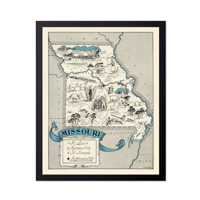 Missouri Pictorial Map
