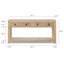 70'' W Solid Wood Sideboard