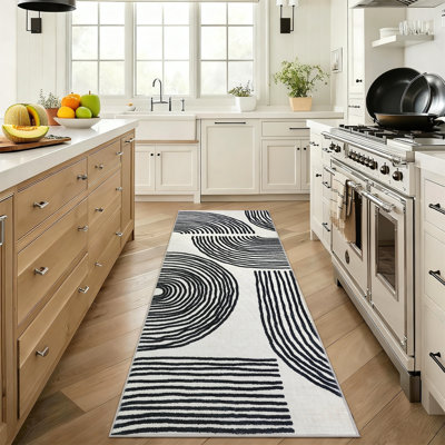 Tapis abstrait lavable, antidérapant, résistant aux marques, grand tapis pour le salon, la chambre à coucher, la salle à manger, le bureau, décoration de sol moderne, coloré