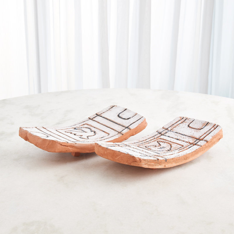 Handmade Stoneware Decorative Plate