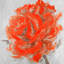 Toile botanique grise - art abstrait rose pour le décor de la chambre à coucher