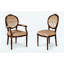 Tufted Upholstered Arm Chair in Cream