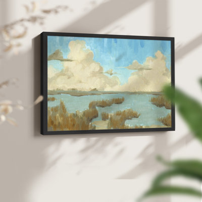 «Fripp Island Water II», reproduction encadrée
