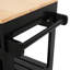 Chariot de cuisine polyvalent avec plusieurs options de rangement pour une cuisson efficace