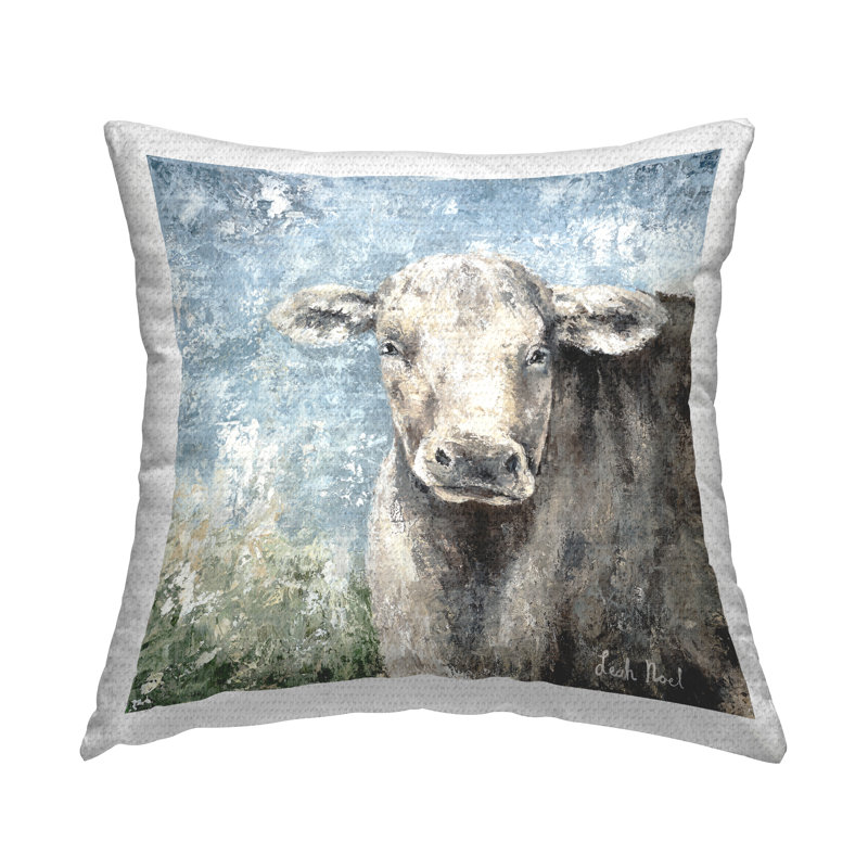 Abstract Outdoor Throw Pillow