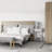 Simple Designs 17.25" Zavannah Ceramic Table Lamp With Matching Drum Shade-2011574917