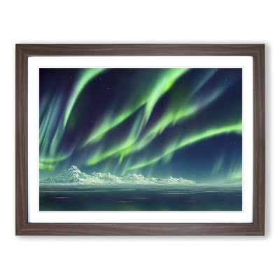 XH1022-8965X The Miraculous Aurora Borealis - Single Picture Frame Print