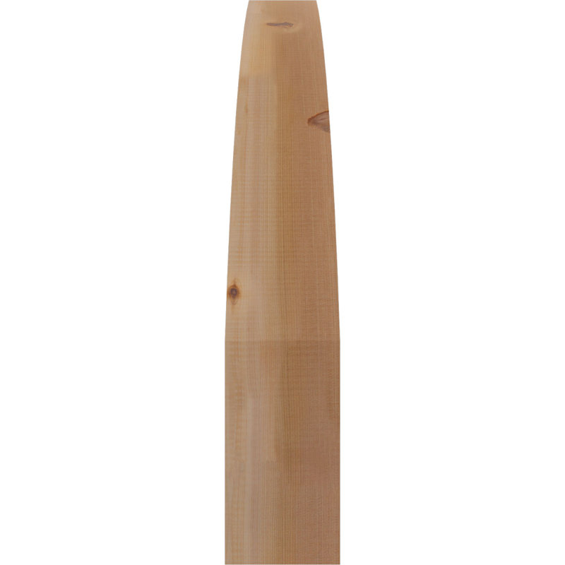Genouillère Thorton, Cèdre rouge de l'Ouest l 5 1/2 po (lisse), 26 po X H 34 po H