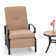 Darico Recliner Patio Chair with Cushions