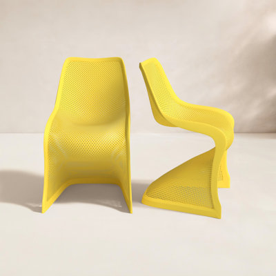 Chaise d'appoint de patio empilable Spector