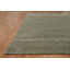Tapis indien vert en laine vert 7 x 9