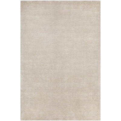 Orim Textured Solid Beige Area Rug