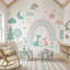 Papier peint blanc chambre d'enfant chambre d'enfant-133252317-133252306