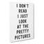 Don't Read - Wrapped Canvas-61881384
