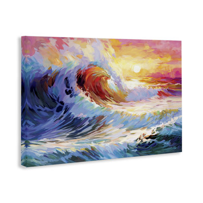  «Sunrise over Ocean Wave» par Leon Devenice