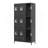 9 Door 72"H Metal Lockers With Lock For Employees,School,Office,Gym,Bedroom,Storage Locker Cabinet,Gray,Assembly Required,Black-176366743