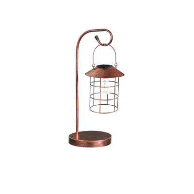 45 " Solar Powered Cylinder Lantern