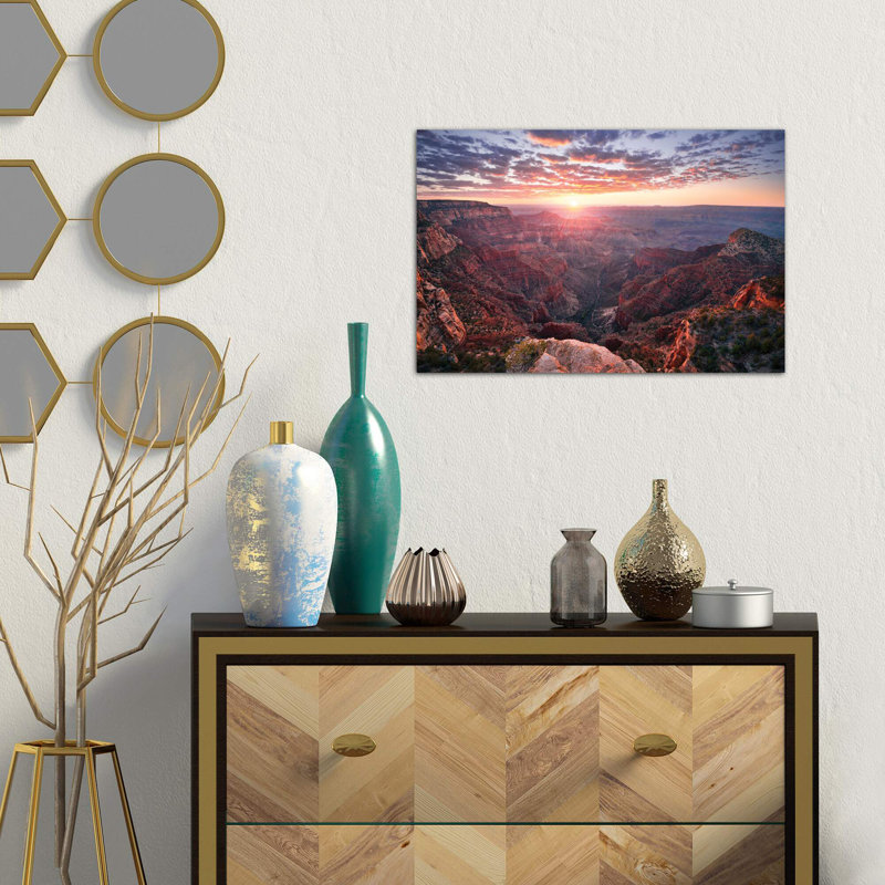 The Grand Canyon by Stefan Hefele - Wrapped Canvas Print, 66.04 cm H x 45.72 cm W x 1.91 cm D