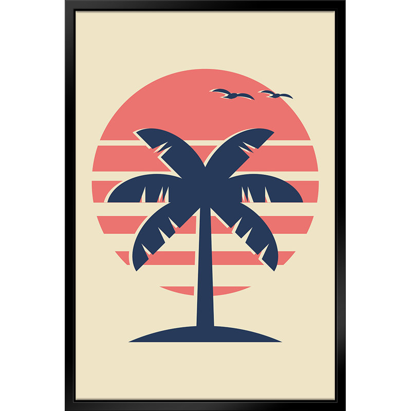 Palm Tree Vibes - On, L 11 po x H 14 po