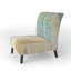 Fauteuil de chambre Bouquet Poppies on Paisley I