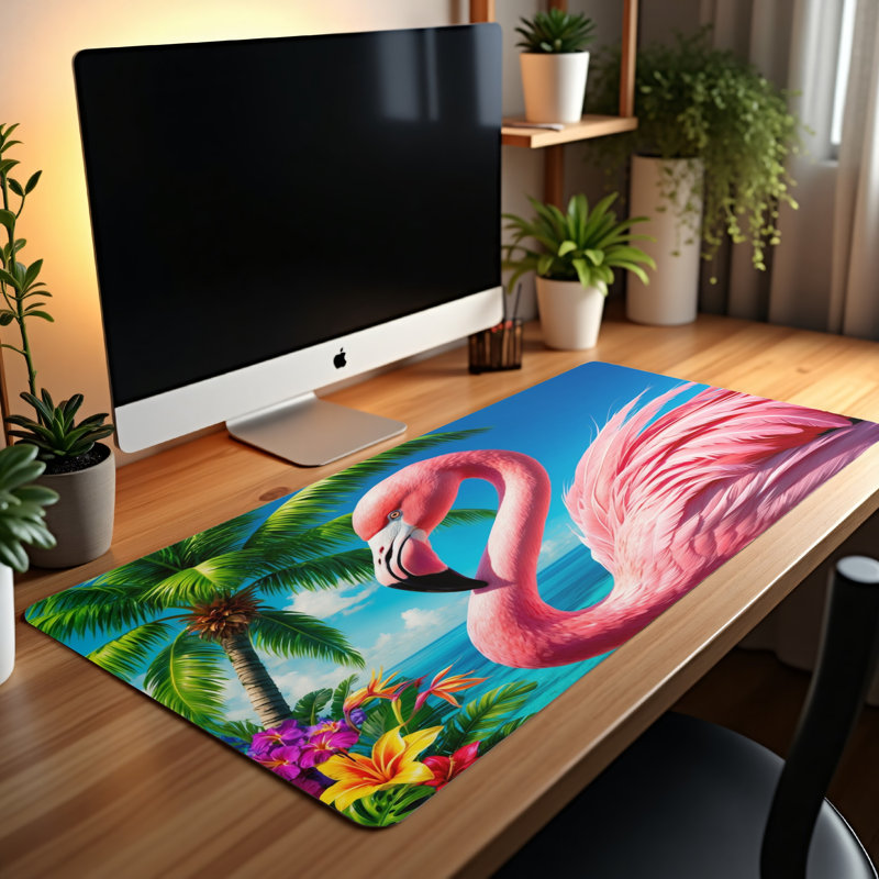 Polyester Desk Pad, 31.5x15.5