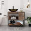 Meuble-lavabo simple 36 po avec lavabo sur pied Farmhouse-1864242798-1864242792