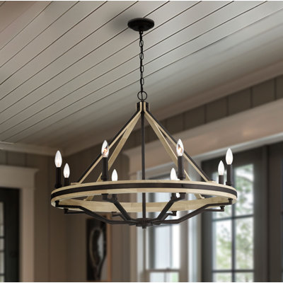 8 LIGHT CANDELIER