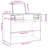 Dressing Table with Mirror