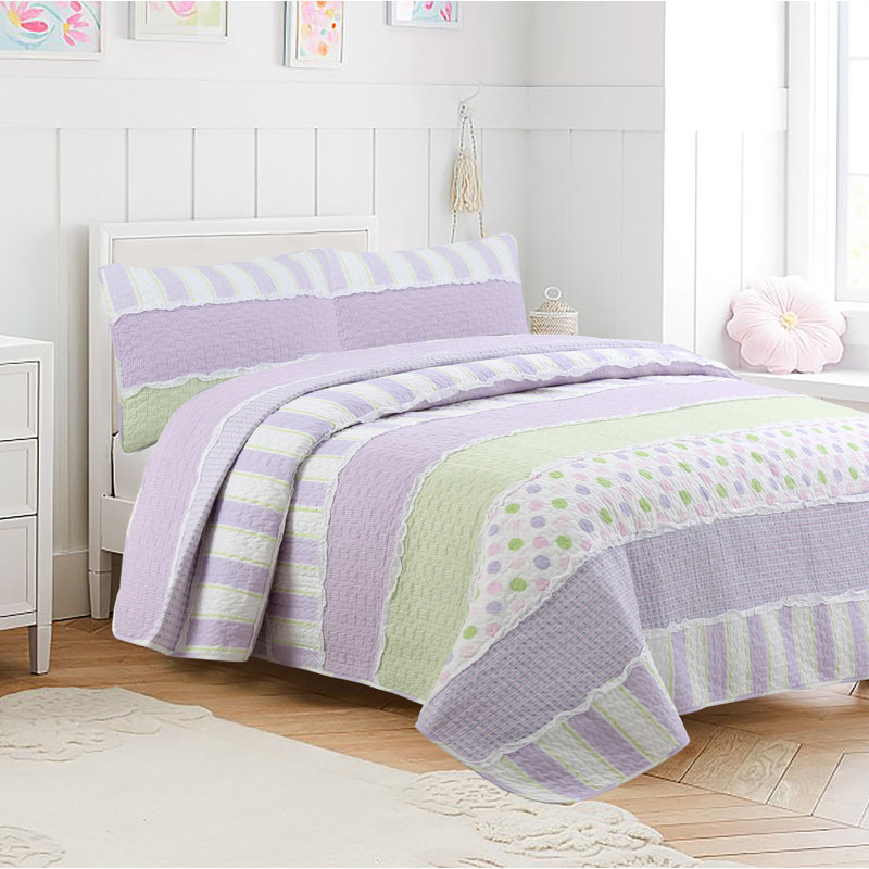 BB2022-074 Cotton Quilt, Twin Quilt + 1 Standard Sham