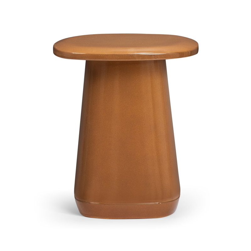 Table de bout Kerri, Brun