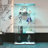 Two-Door LED Lights Glass Display Cabinet 4 Shelves With Door, Floor Standing Curio Bookshelf For Living Room Bedroom Office, 64.7"*31.7"*14.3"-566068302