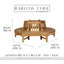 Glenham Outdoor Teak Bench