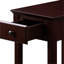Table d'appoint avec tiroir et tablette inférieure - Idéal pour les espaces compacts