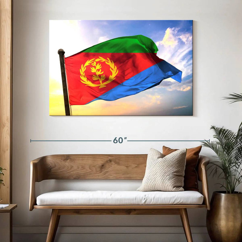 Borges Eritrea Flag, 32" H x 48" W