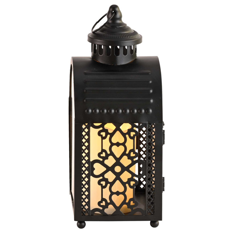 Lantern Holy Family Luke 2:14 16.5"H