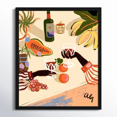 Pritchard "Cheers to You (Wine)" Print
