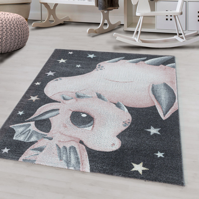 Turnage Abstract Flatweave Area Rug, Rectangle 200 x 290cm