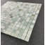 Carreau de mosaïque en marbre vert 5/8 po x 5/8 po Ming