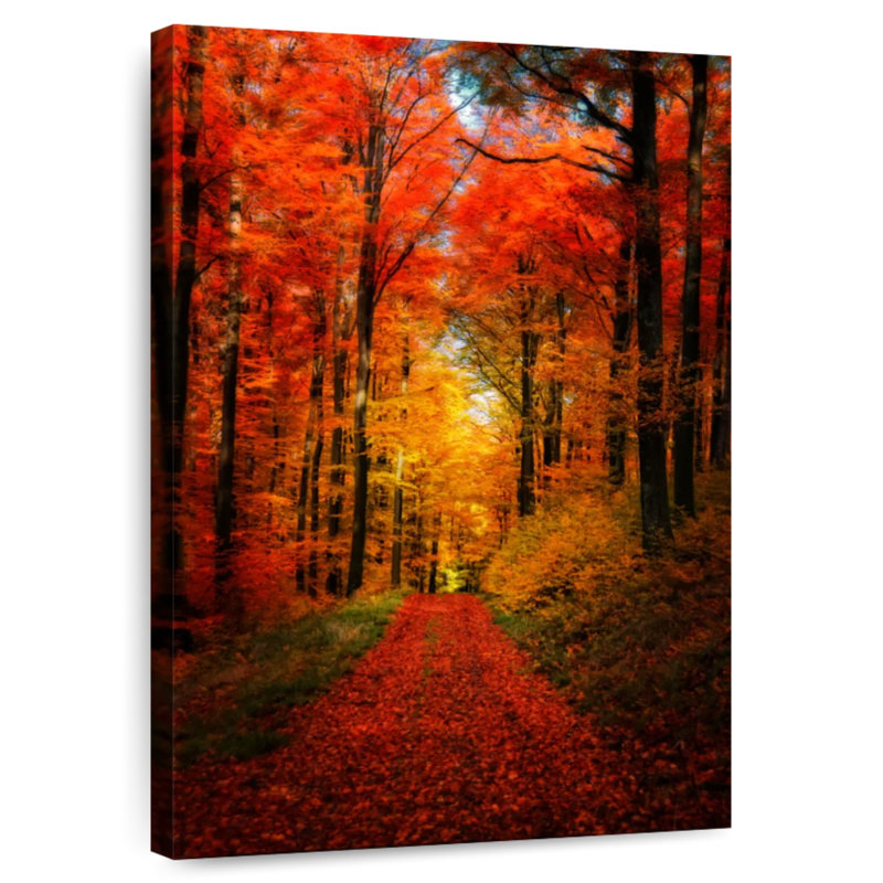 Harnek Heiligenberg Red Forest, 45" H x 30" W