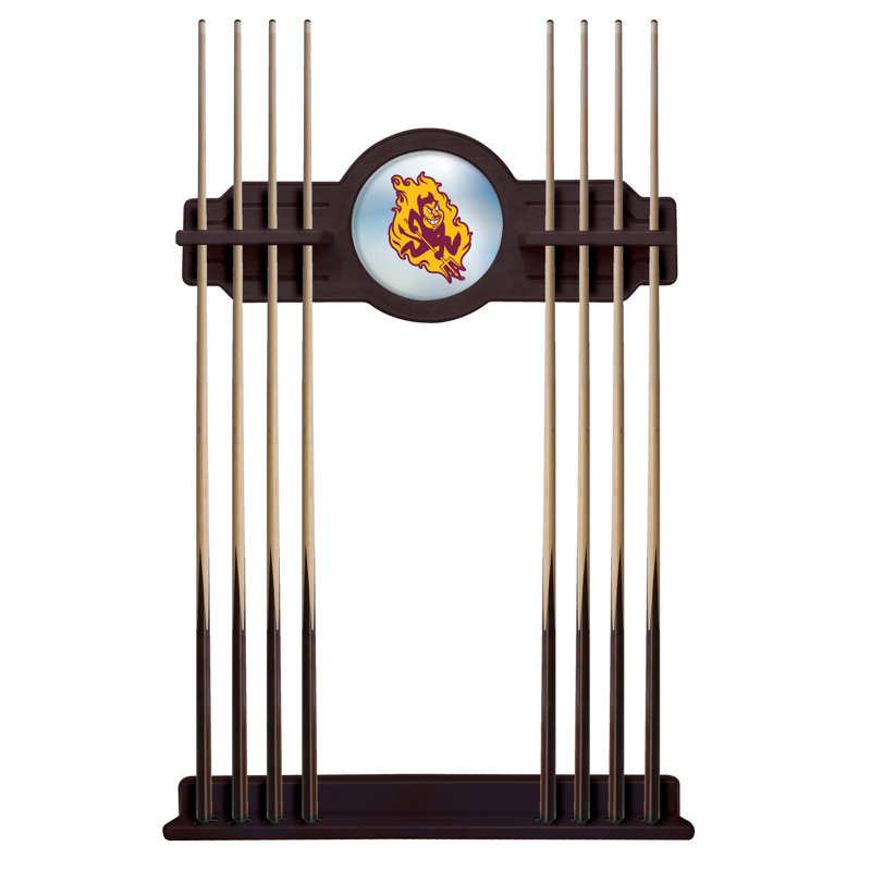 Porte-queues de billard NCAA, English Tudor, Sun Devils d'Arizona State avec logo Sparky