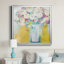 Fleurs du matin - Reproduction d'art sur toile encadrée-2141942436-2141942435