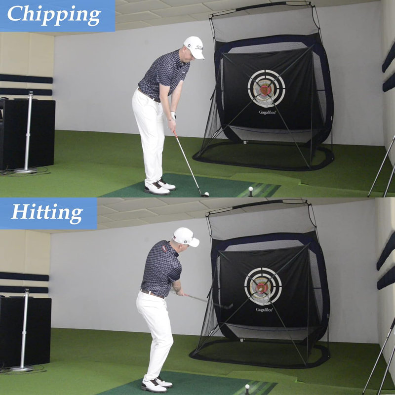 Gagalileo Golf Practise Hitting Nets for Backyard Driving Golf Swing Nets Golf Impact Cages