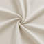 Canapé d'angle modulaire Zenya Cloud Comfort. Sans compression sous vide. Garnissage en duvet et coton. Housses lavables - 4 places avec 4 poufs, blanc cassé
