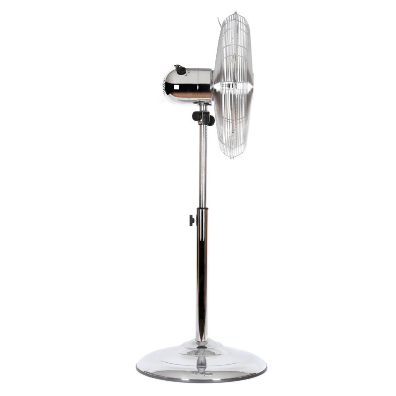 Igenix 16 Inch Pedestal Fan Chrome, Chrome